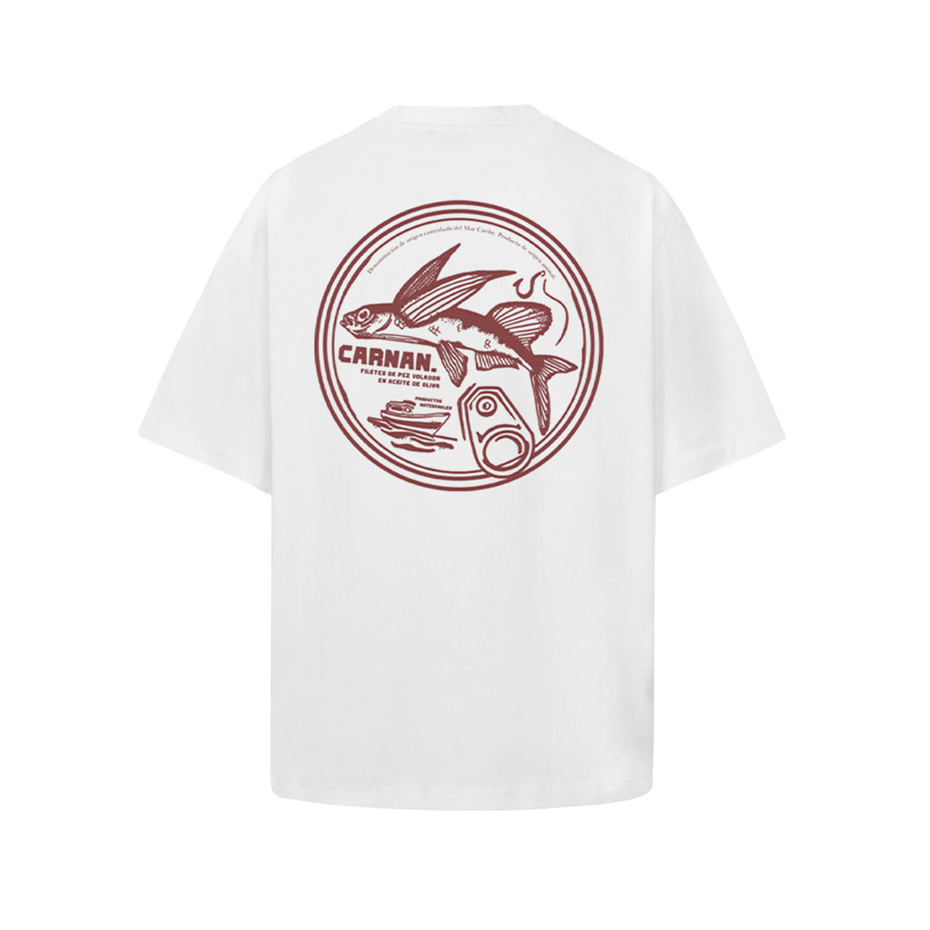 Camiseta “Sardine” Branca - Carnan