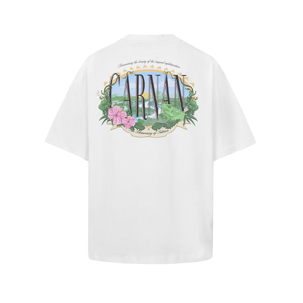 Camiseta “Iguana” Branca - Carnan