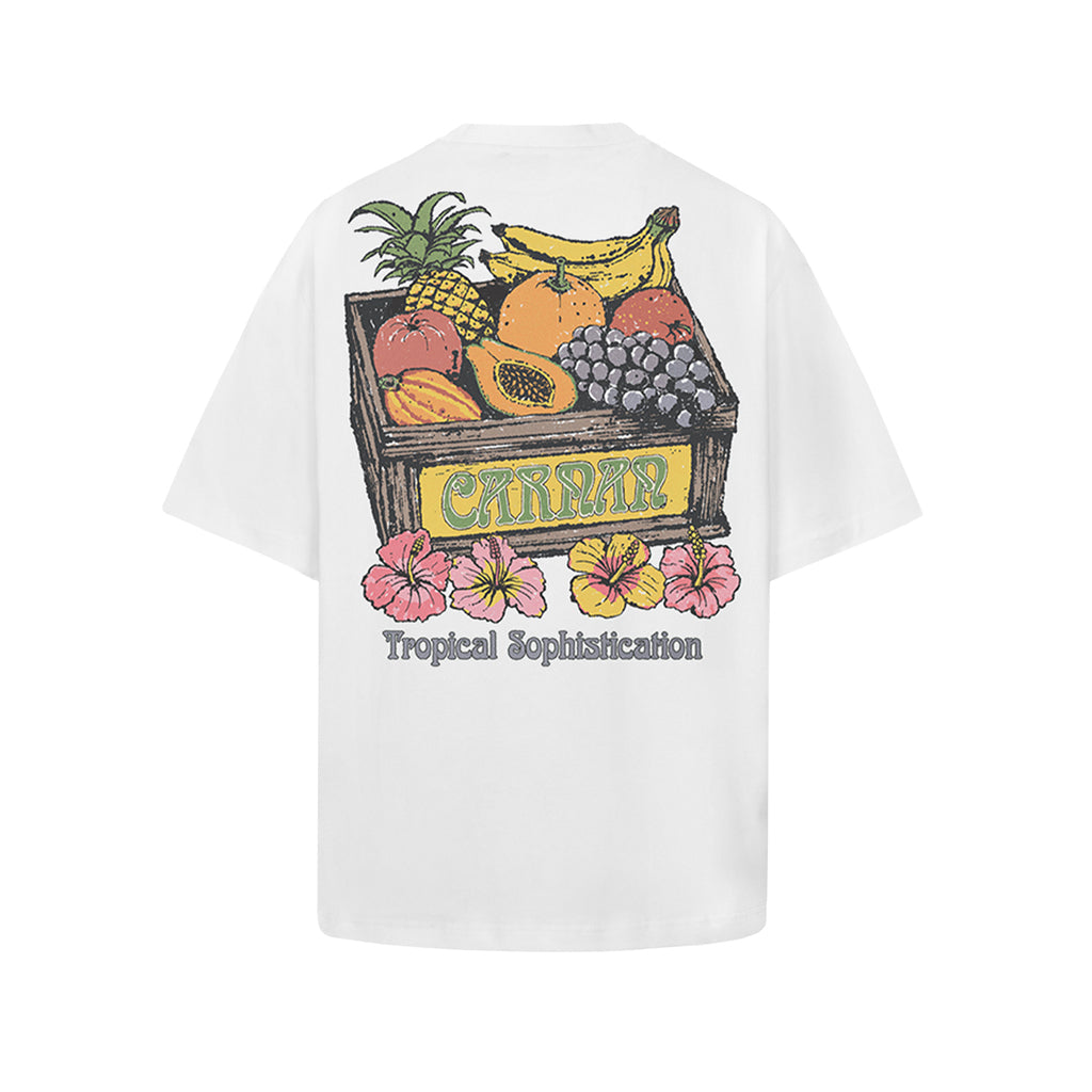 Camiseta “Fruit Box” Branca - Carnan