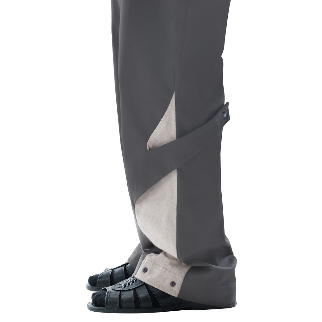 Calça "Askew Tailored" Cinza- Quadro Creations