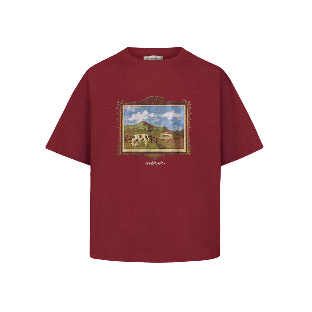 Camiseta “Ranch Paiting” Vermelha