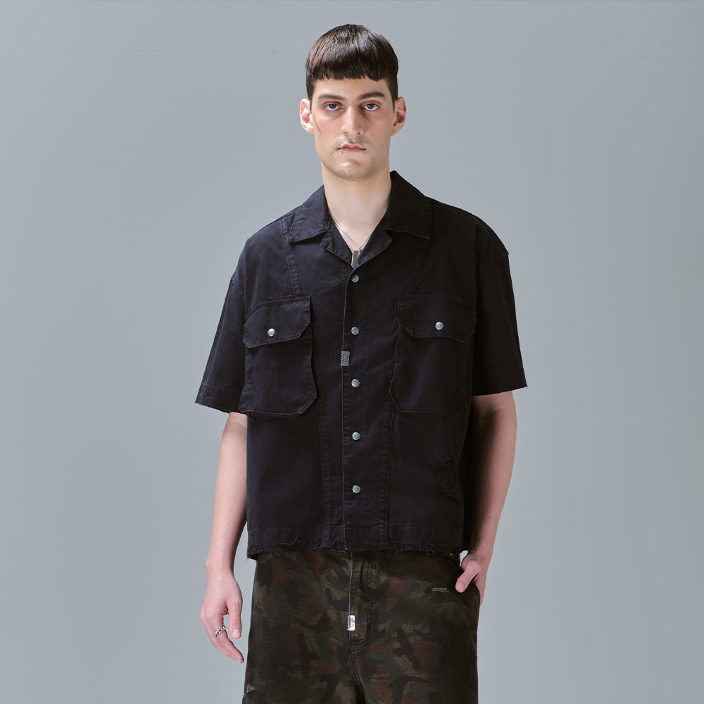 Camisa “Guerrilha” Preta - Egho
