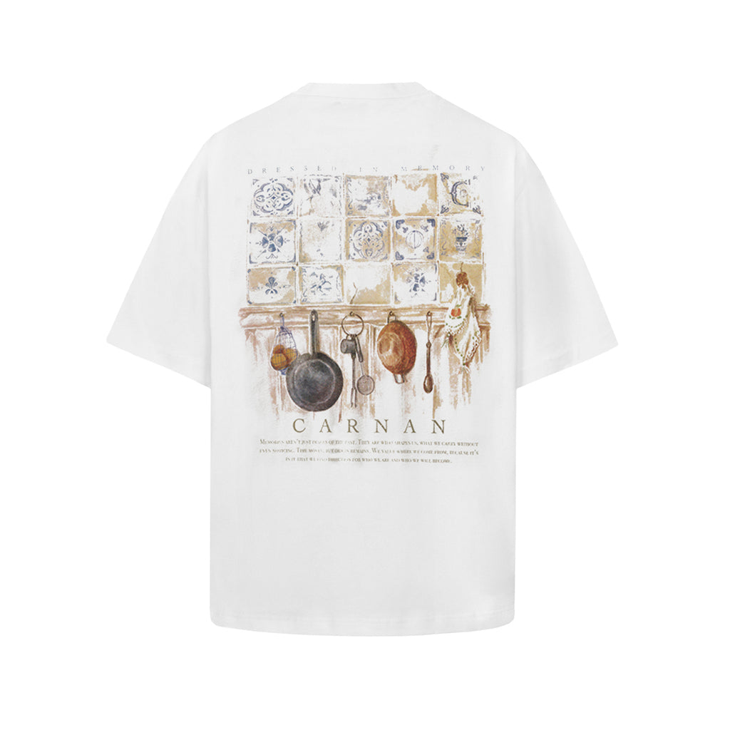 Camiseta “Family Kitchen” Branca