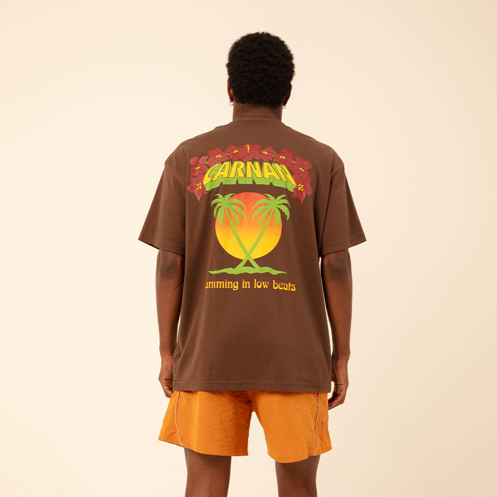 Camiseta “Tropical” Marrom - Carnan