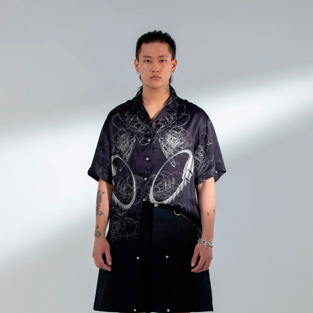 Camisa “Steel Cable” Preta