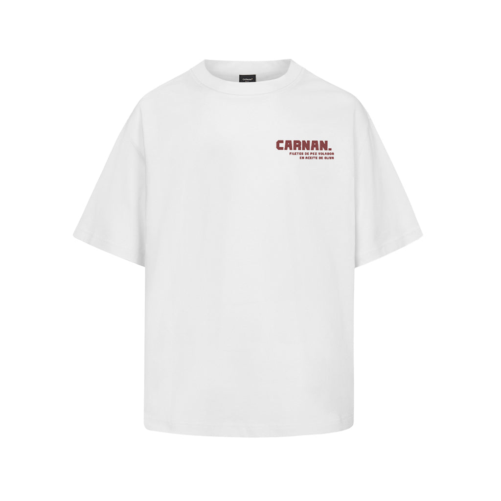 Camiseta “Sardine” Branca - Carnan