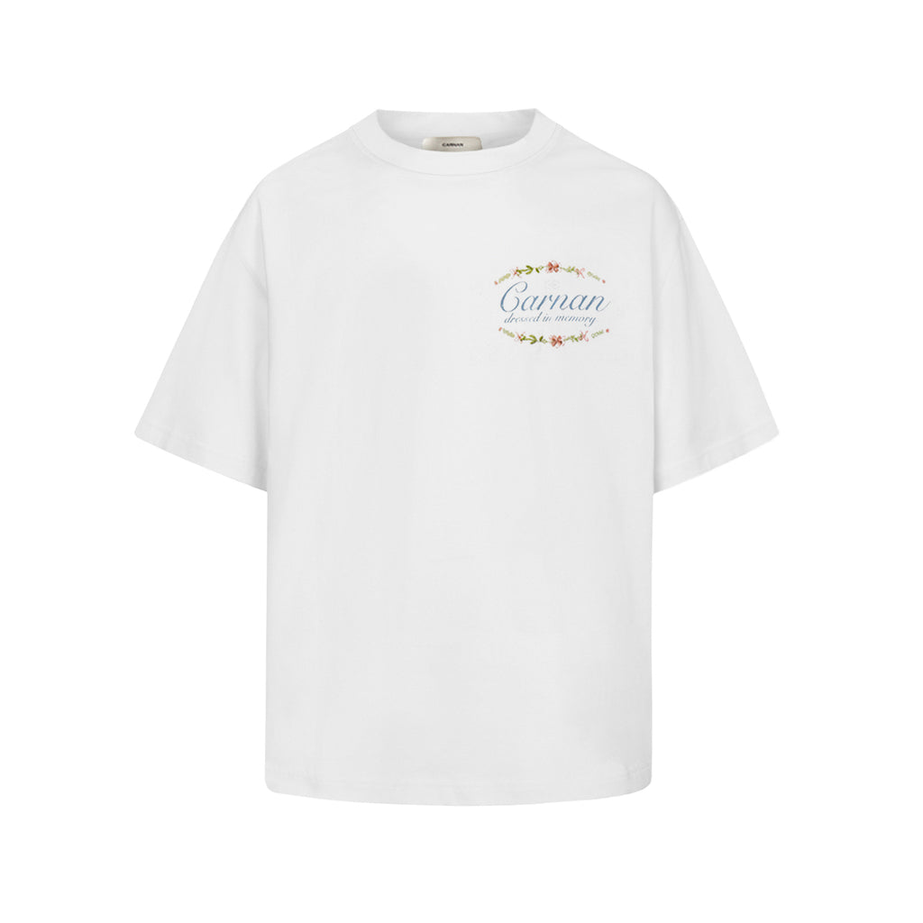 Camiseta “Porcelain Plate” Branca