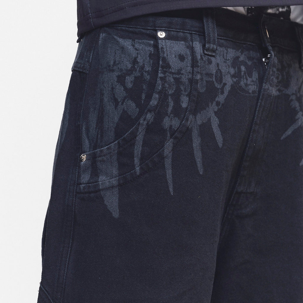 Bermuda Jeans “Cinto Tribal”