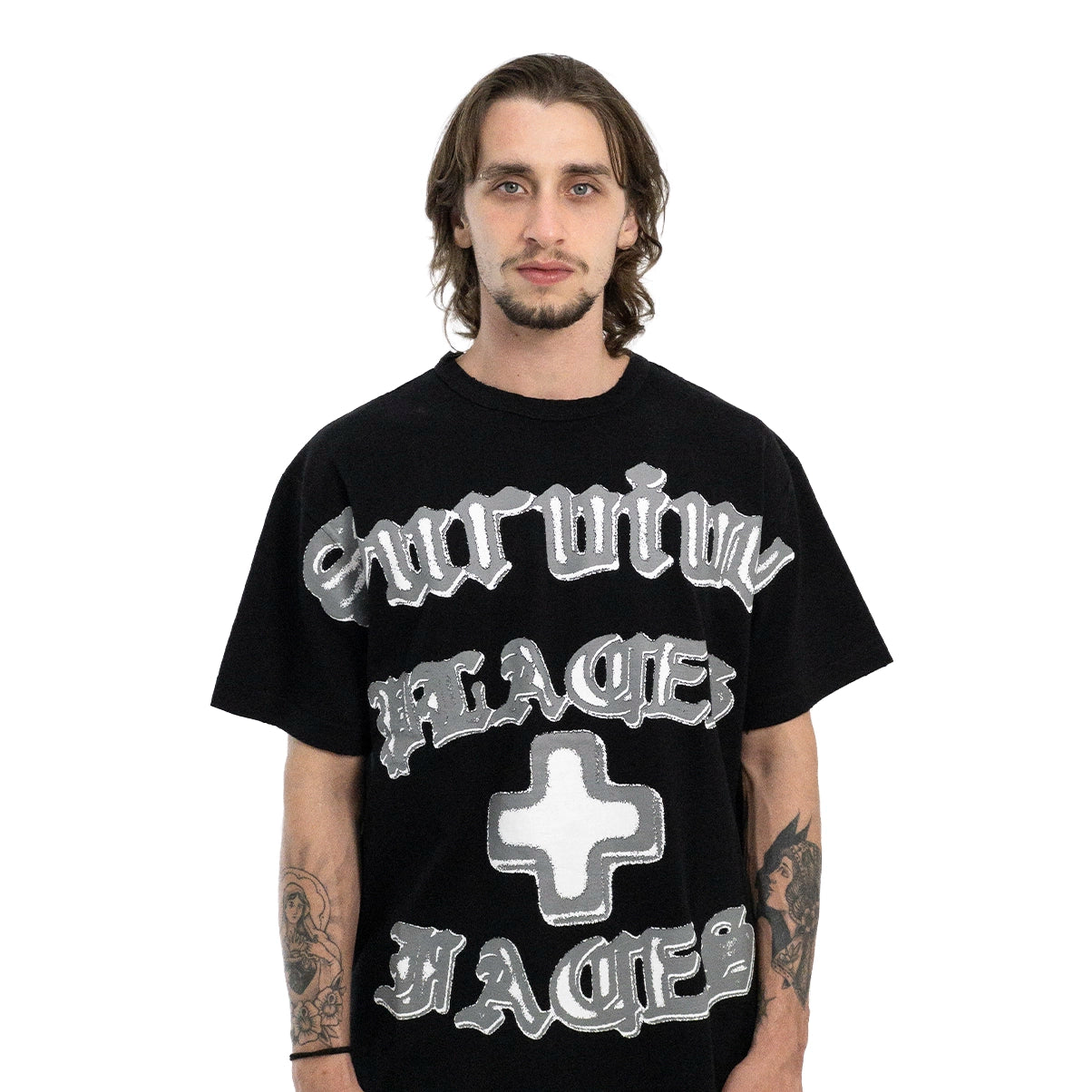 Camiseta "Airbrush" Preta