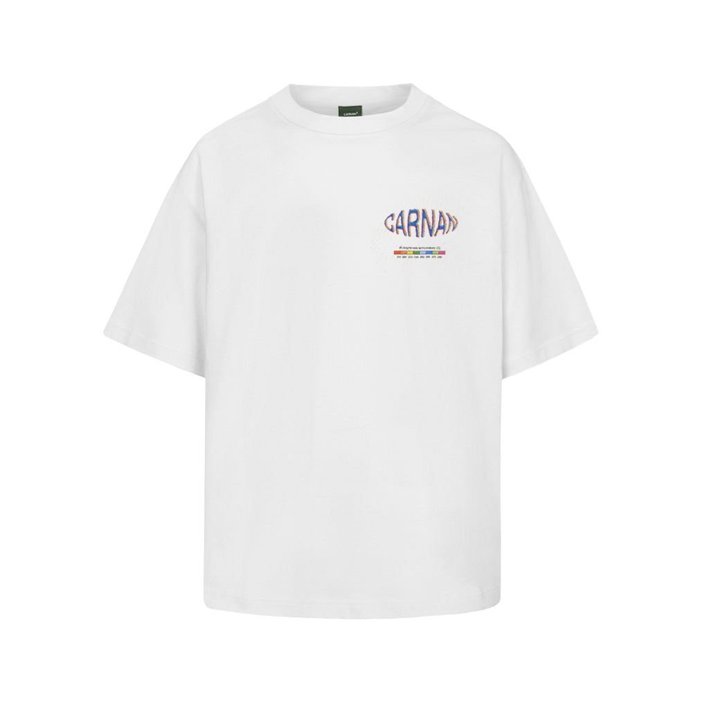 Camiseta “Heat Map” Branca