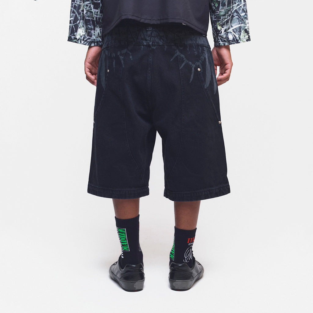 Bermuda Jeans “Cinto Tribal”