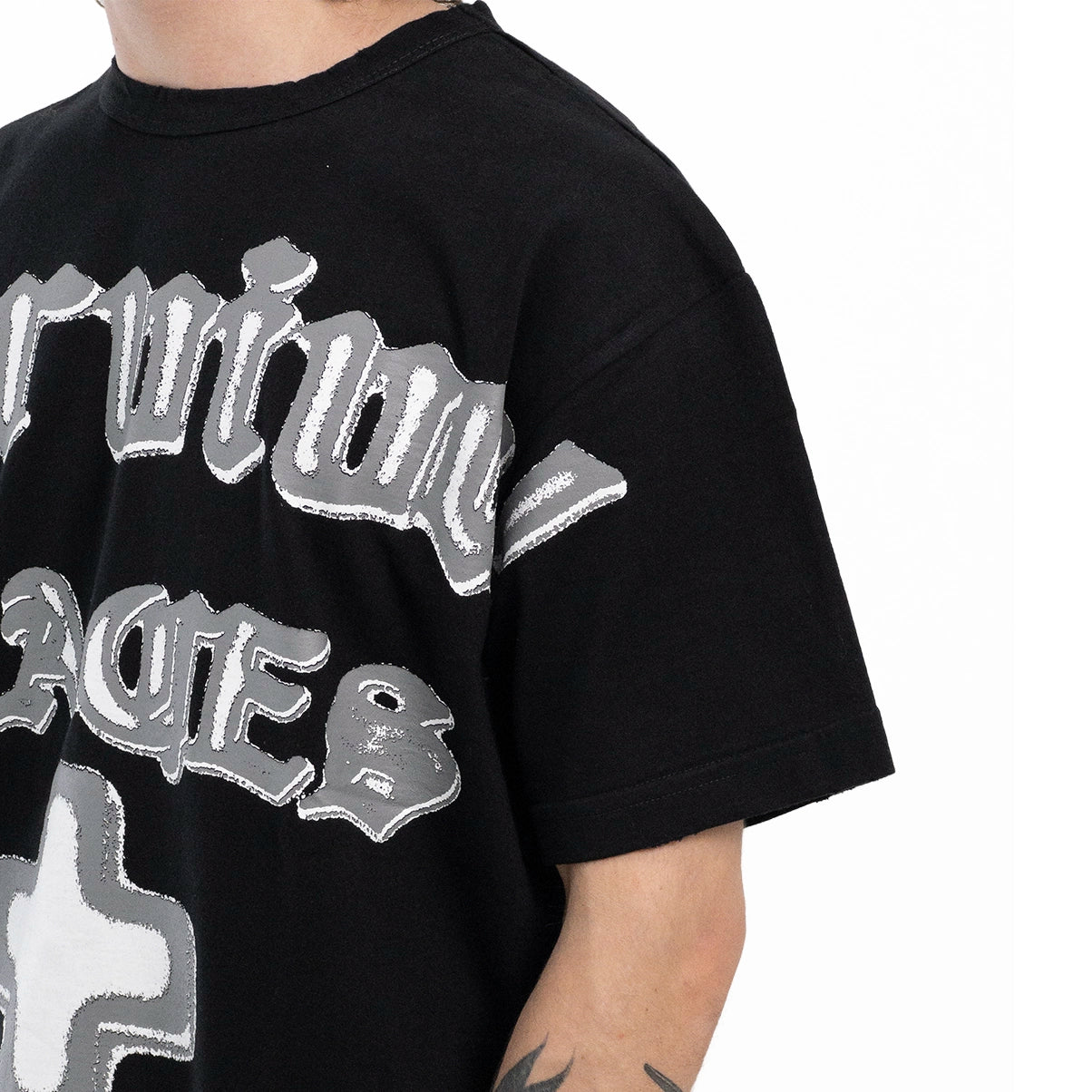 Camiseta "Airbrush" Preta