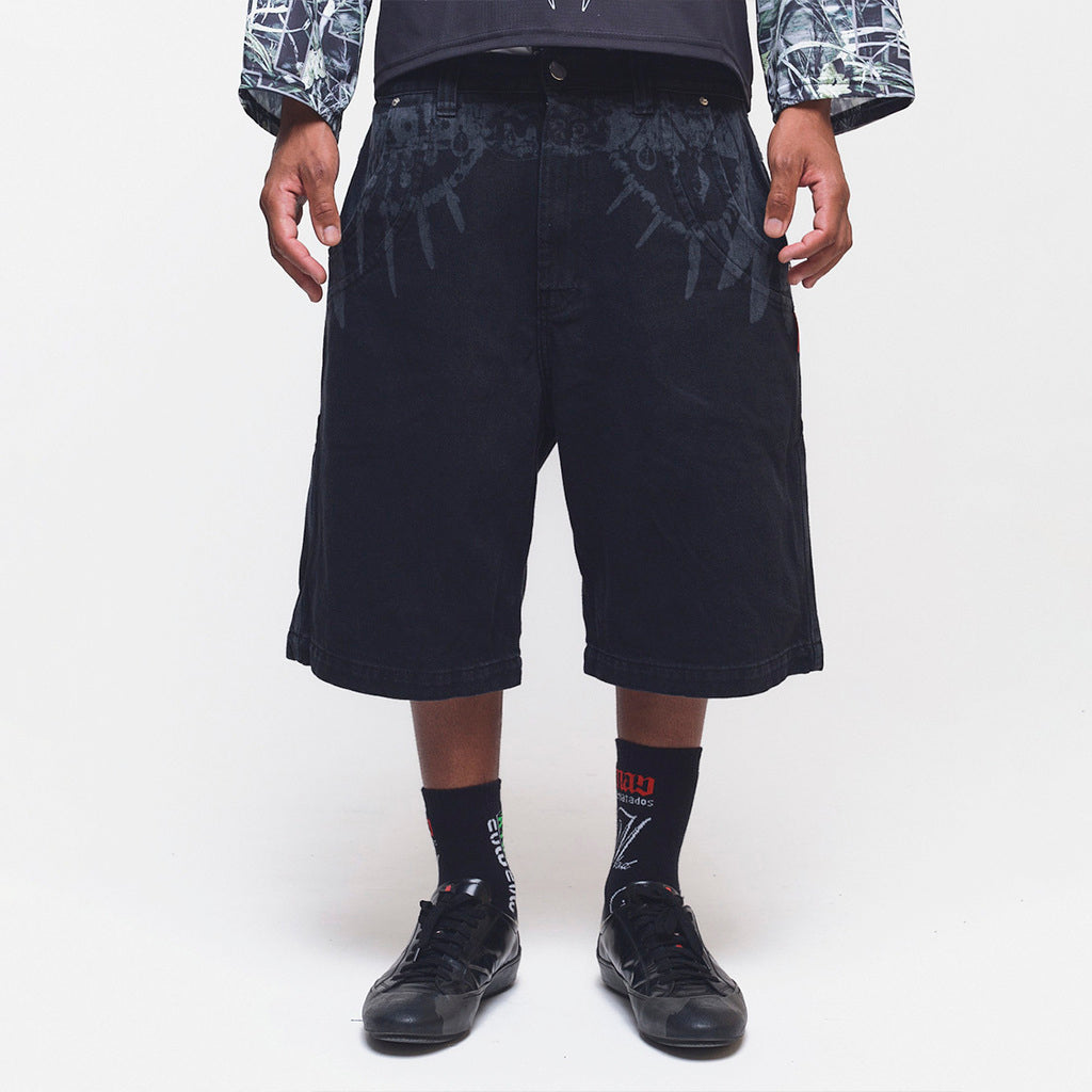 Bermuda Jeans “Cinto Tribal”