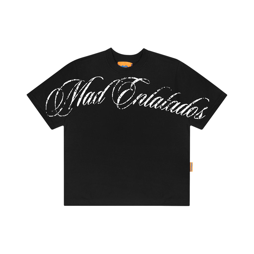 Camiseta “Cursiva” Preta