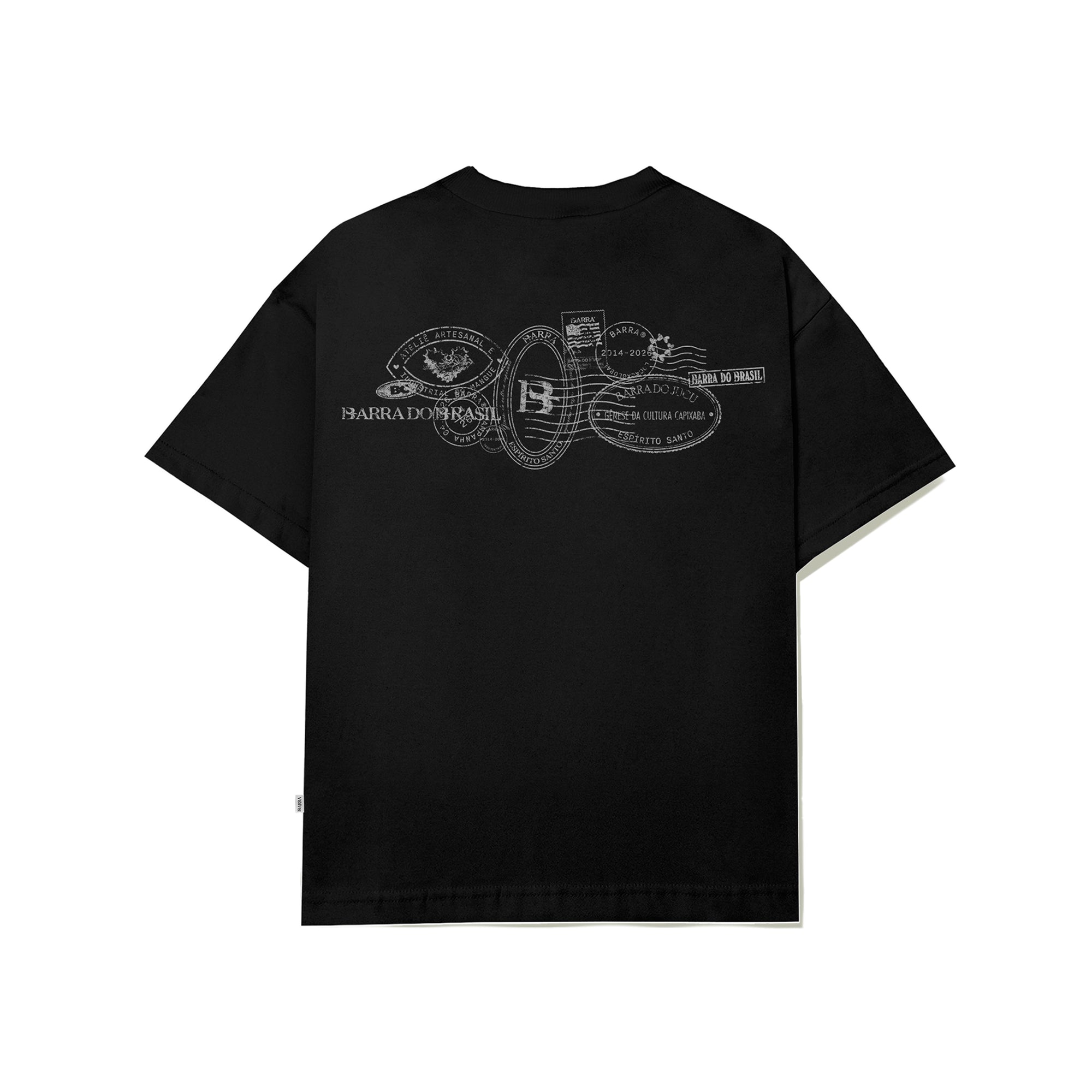 Camiseta "Estados Unidos do Brasil" Preta