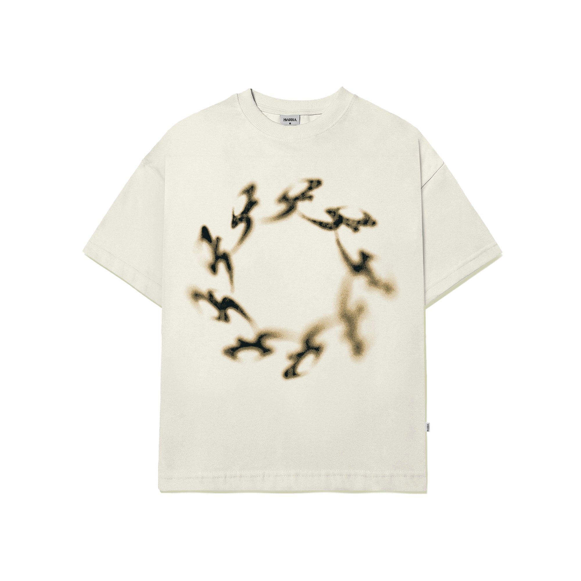 Camiseta "B Tribal Espectro" Branca