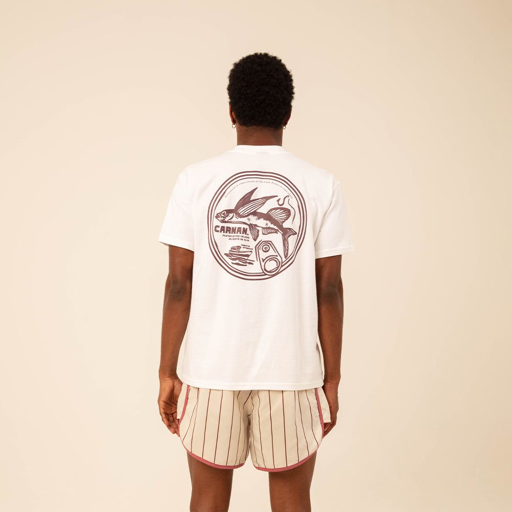 Camiseta “Sardine” Branca - Carnan
