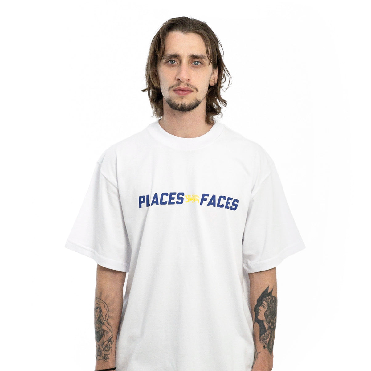 Camiseta "Logos" Branca