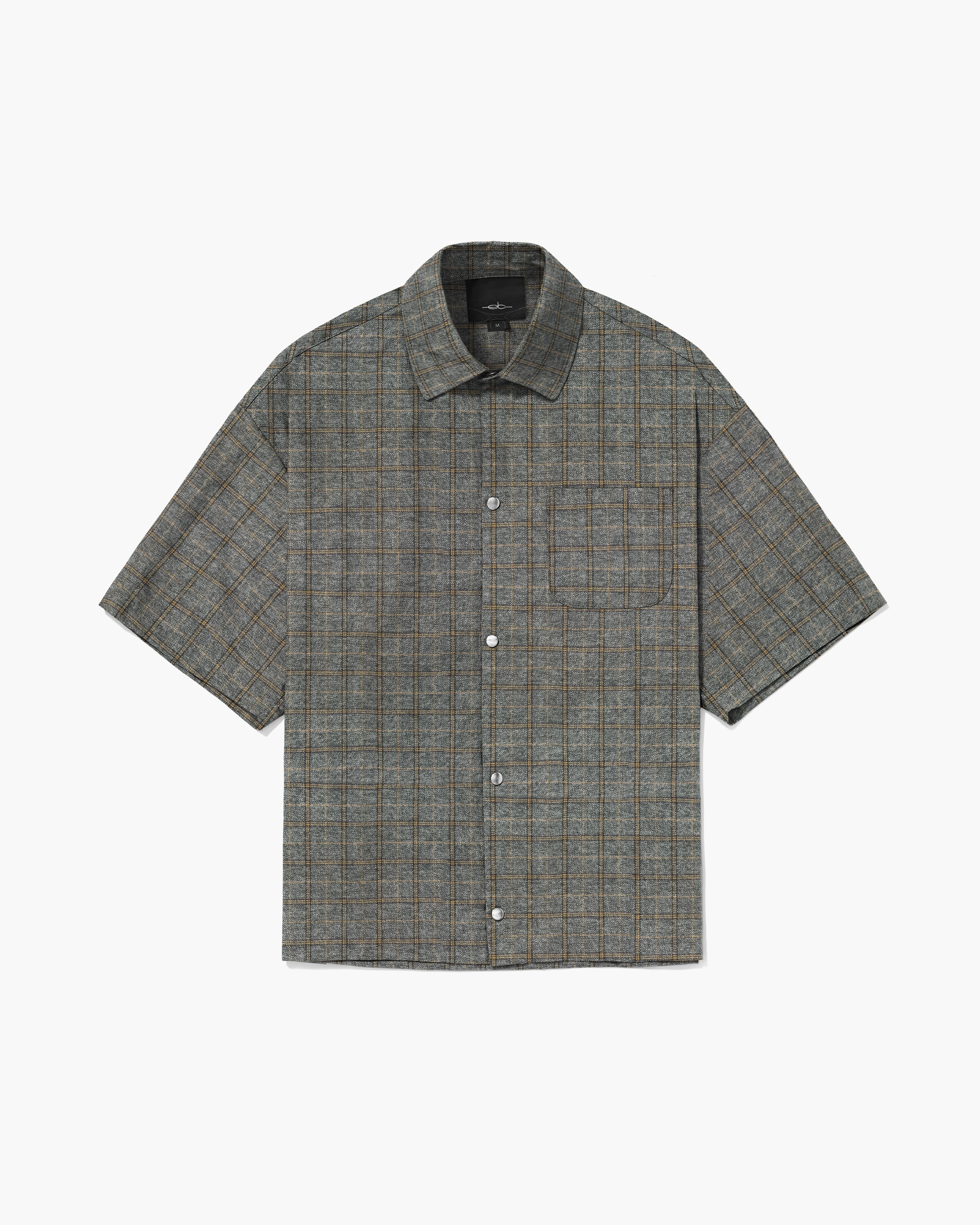 Camisa de Botão "Metal Force" Xadrez