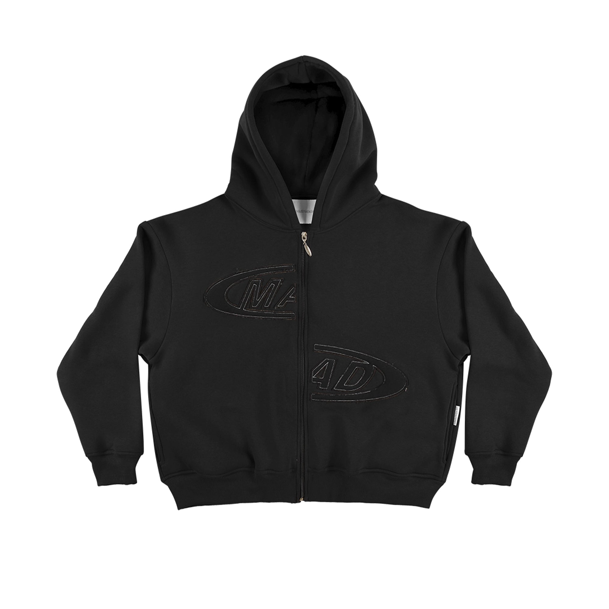 Casaco Moletom "Portal Bordado" Preto