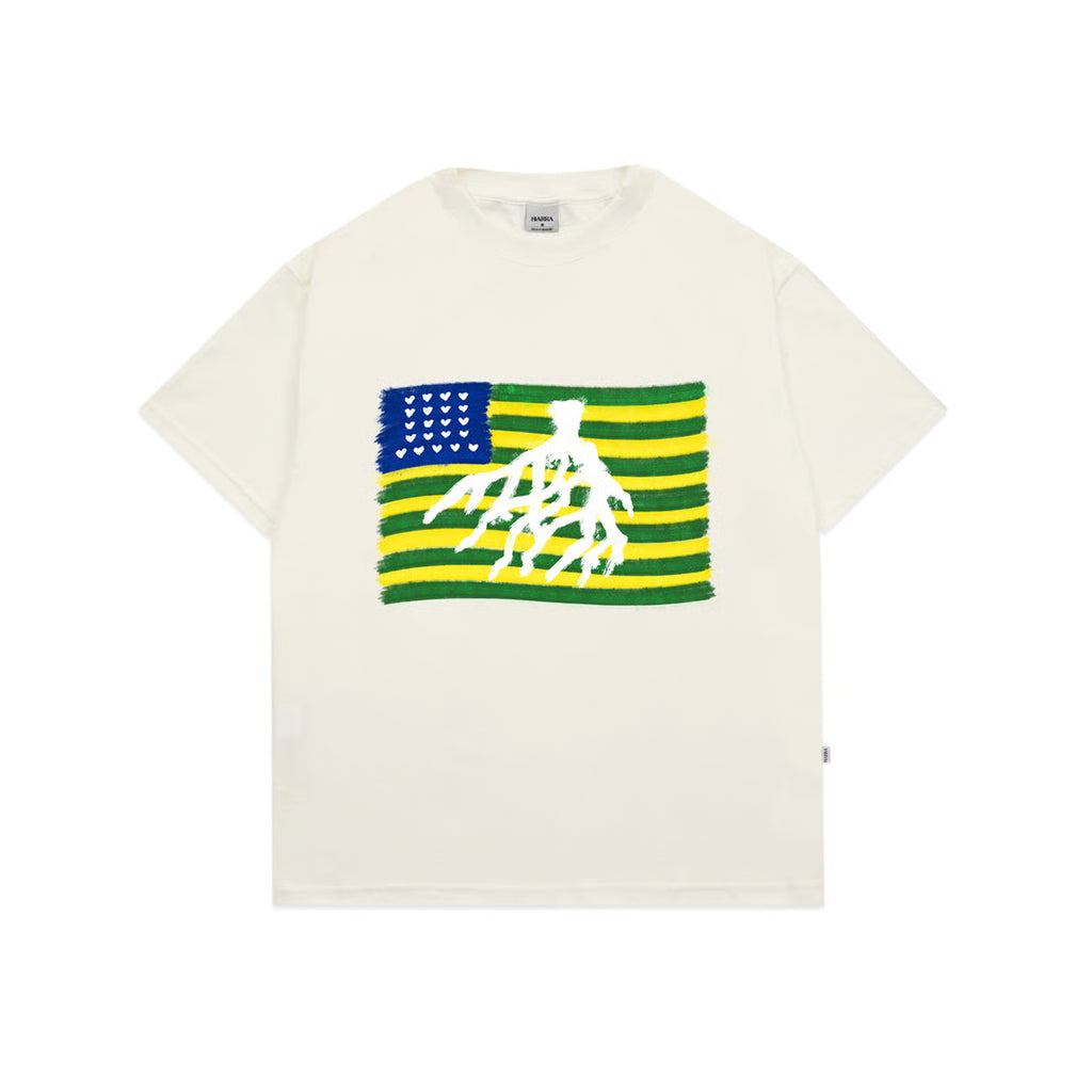 Camiseta “Estados Unidos” Branca