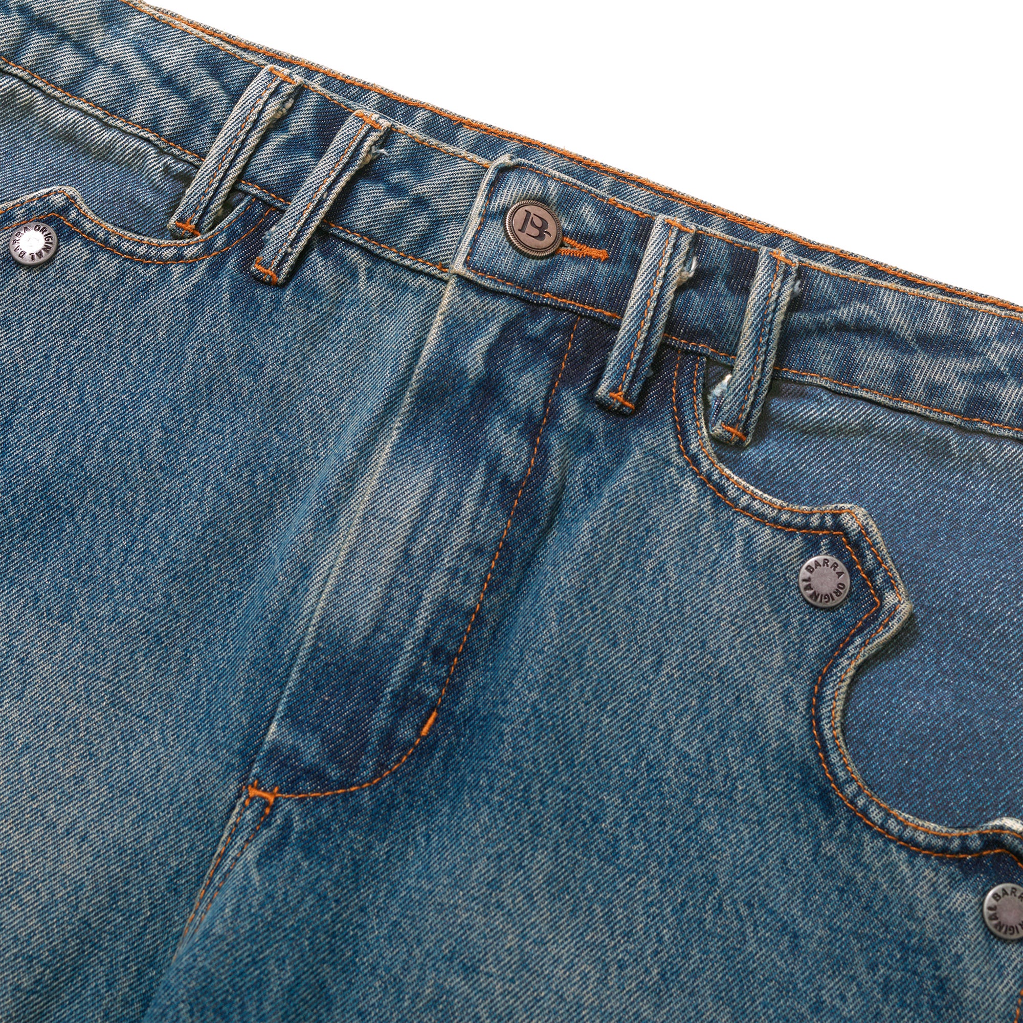 Calça Jeans "Reta" Azul