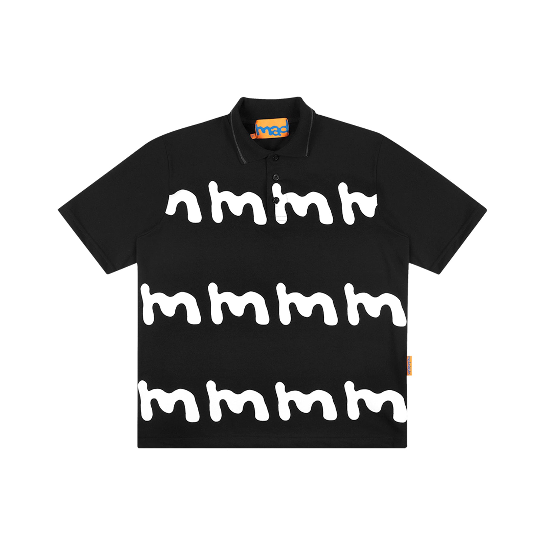 Camisa Polo “Múltiplo M” Preta