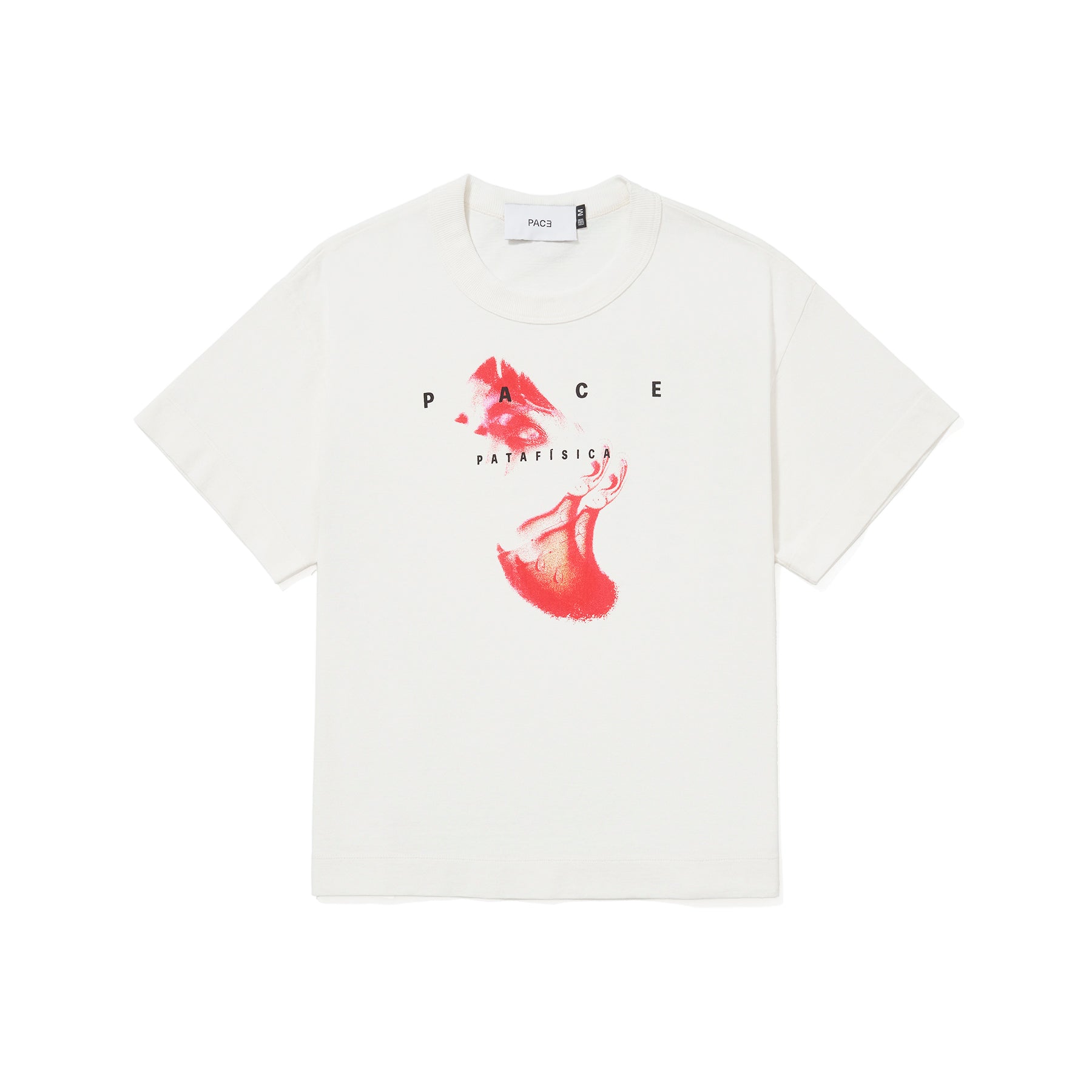Camiseta “Double Satire” Branca
