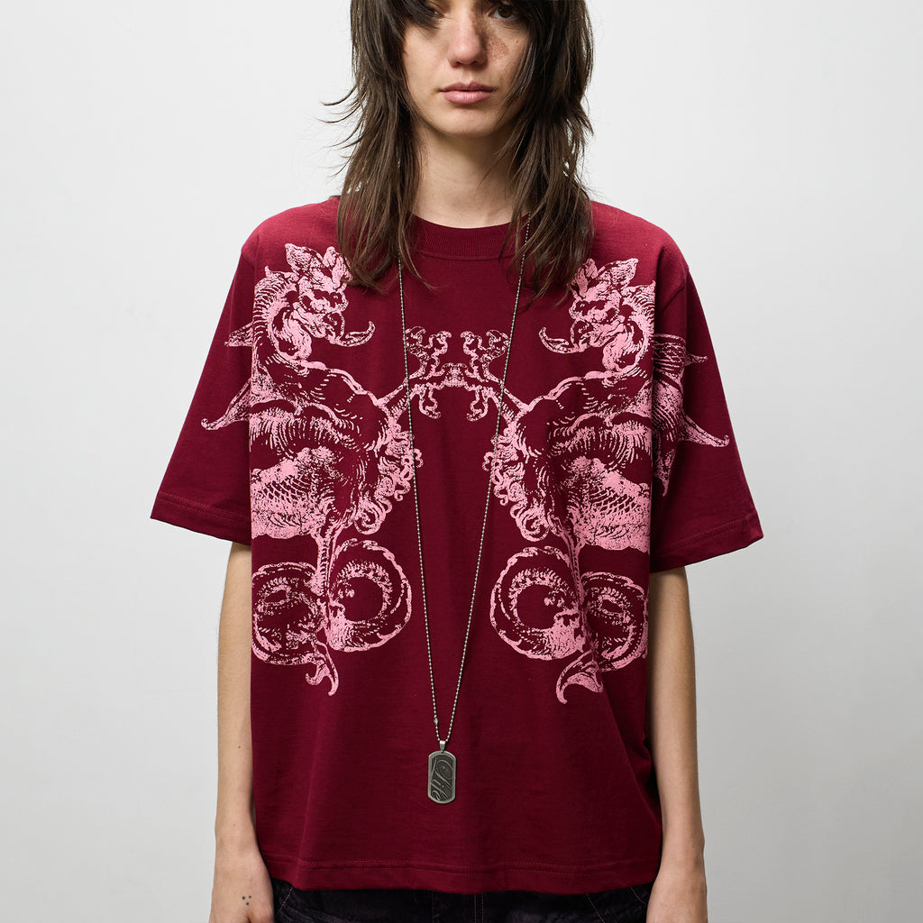 Camiseta “Pente Estendido” Roxa