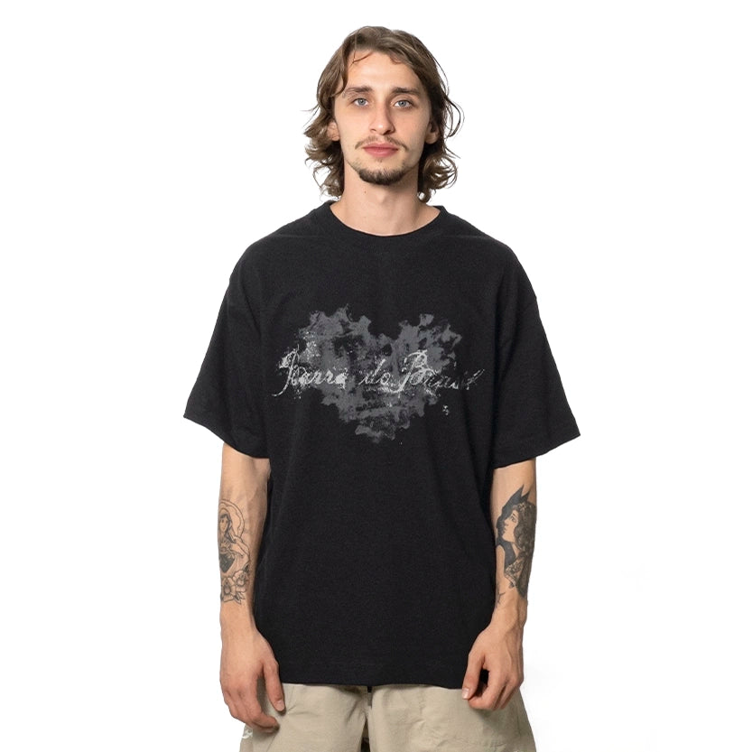 Camiseta "Coração Remix" Preta