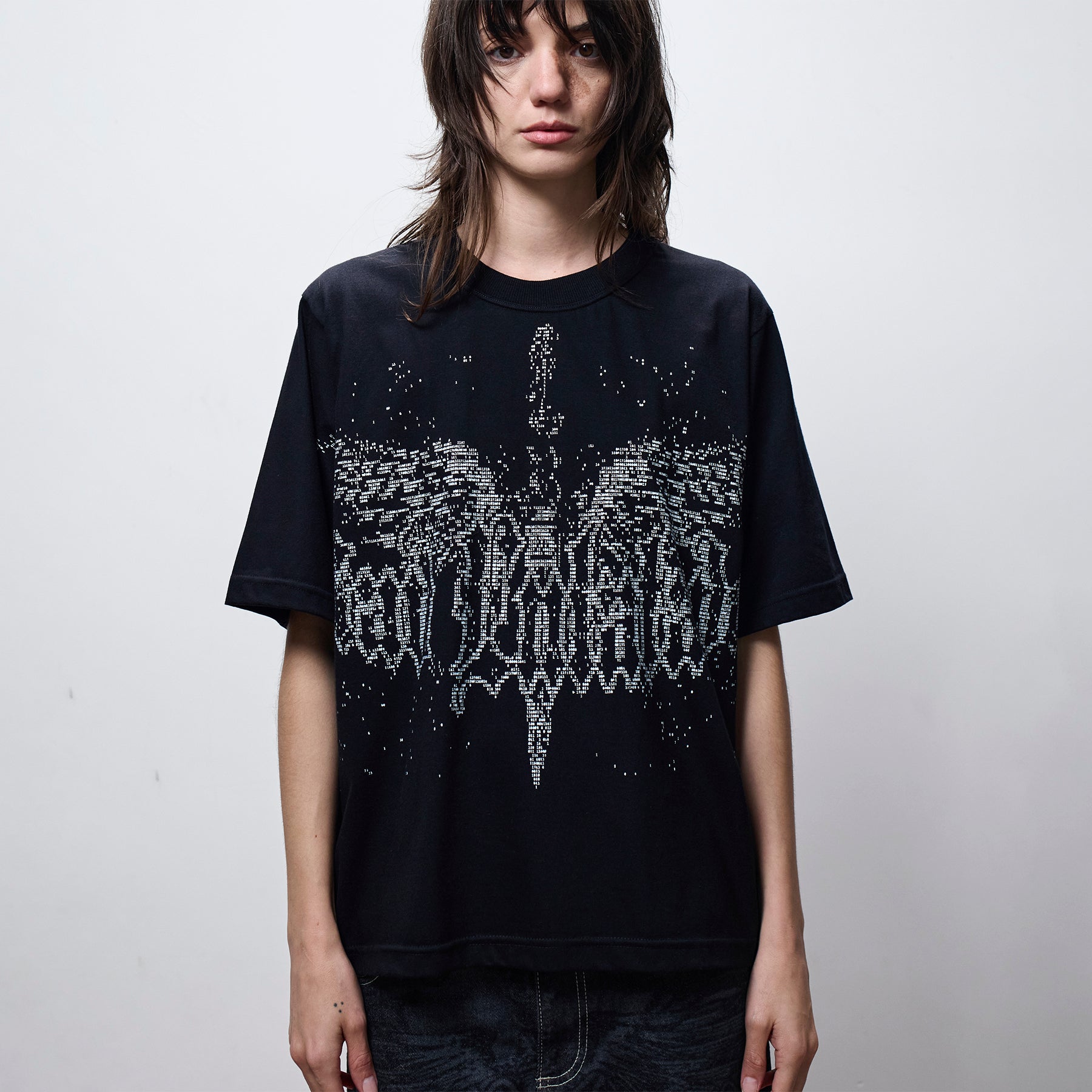 Camiseta “Partículas” Preta