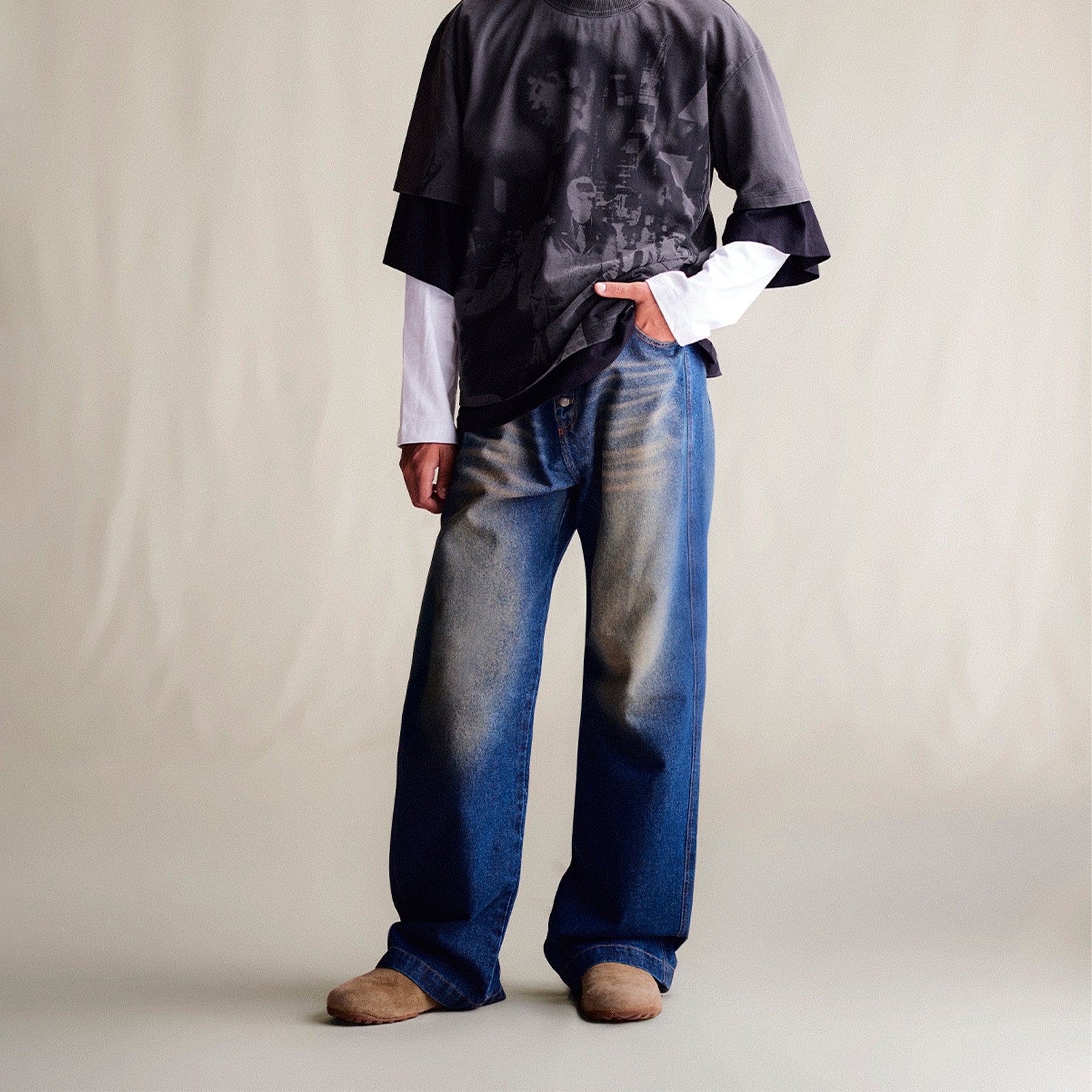 Calça Jeans “Rogue Washed Dirty”