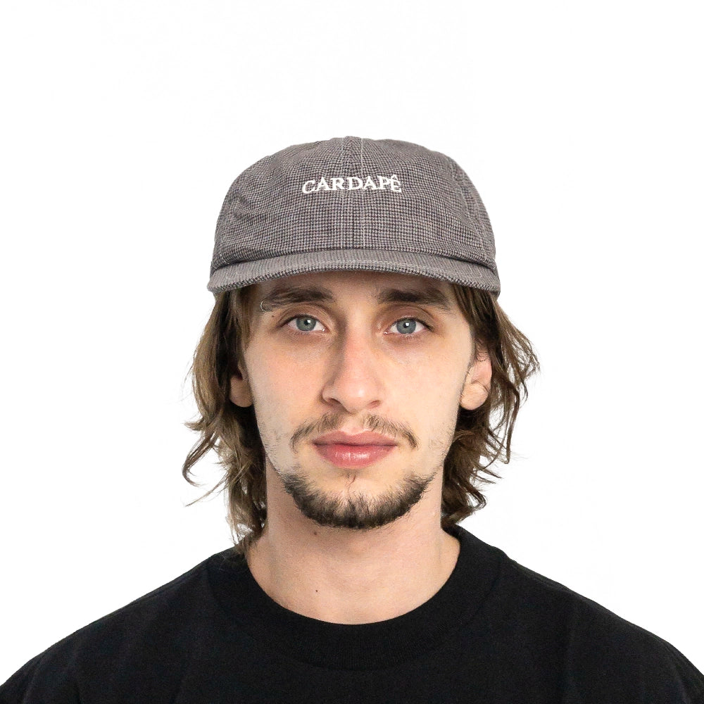Boné Clássico "Xadrez" Cinza