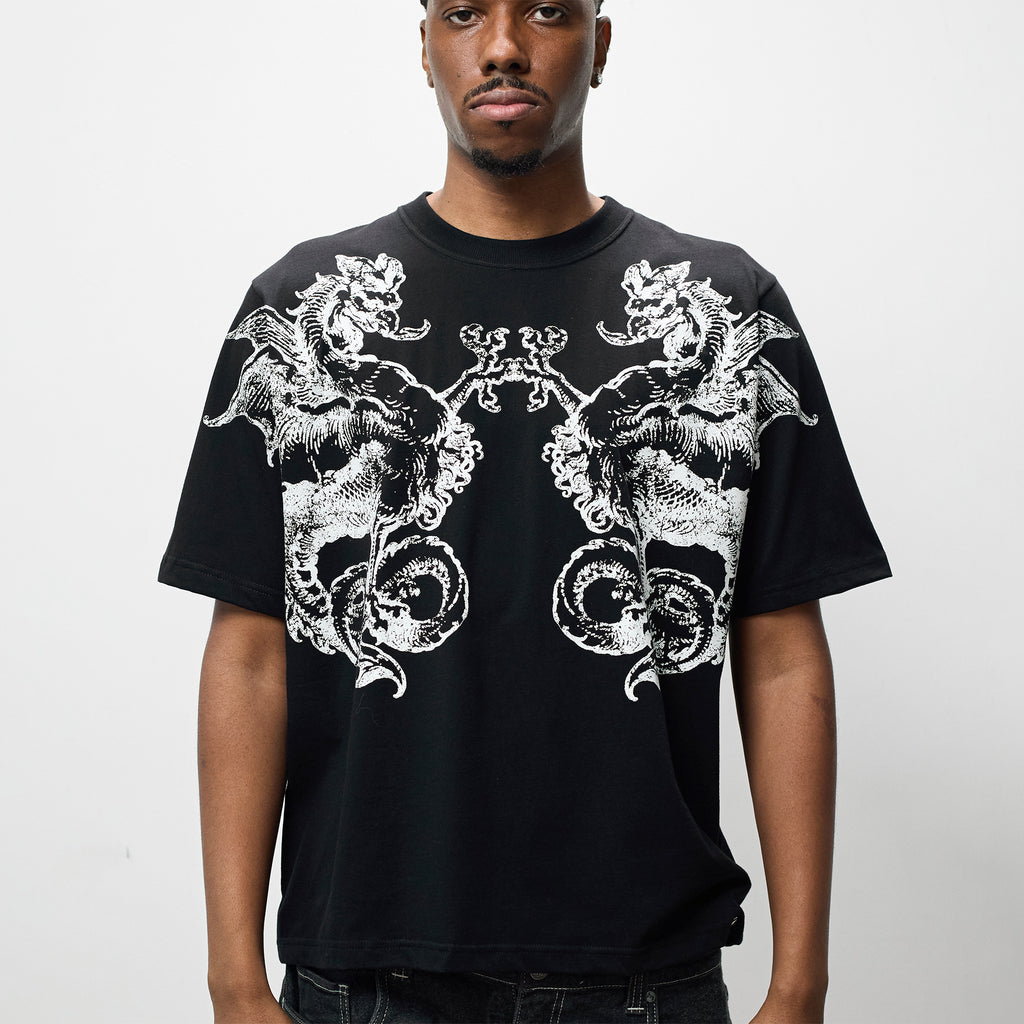 Camiseta “Pente Estendido” Preta