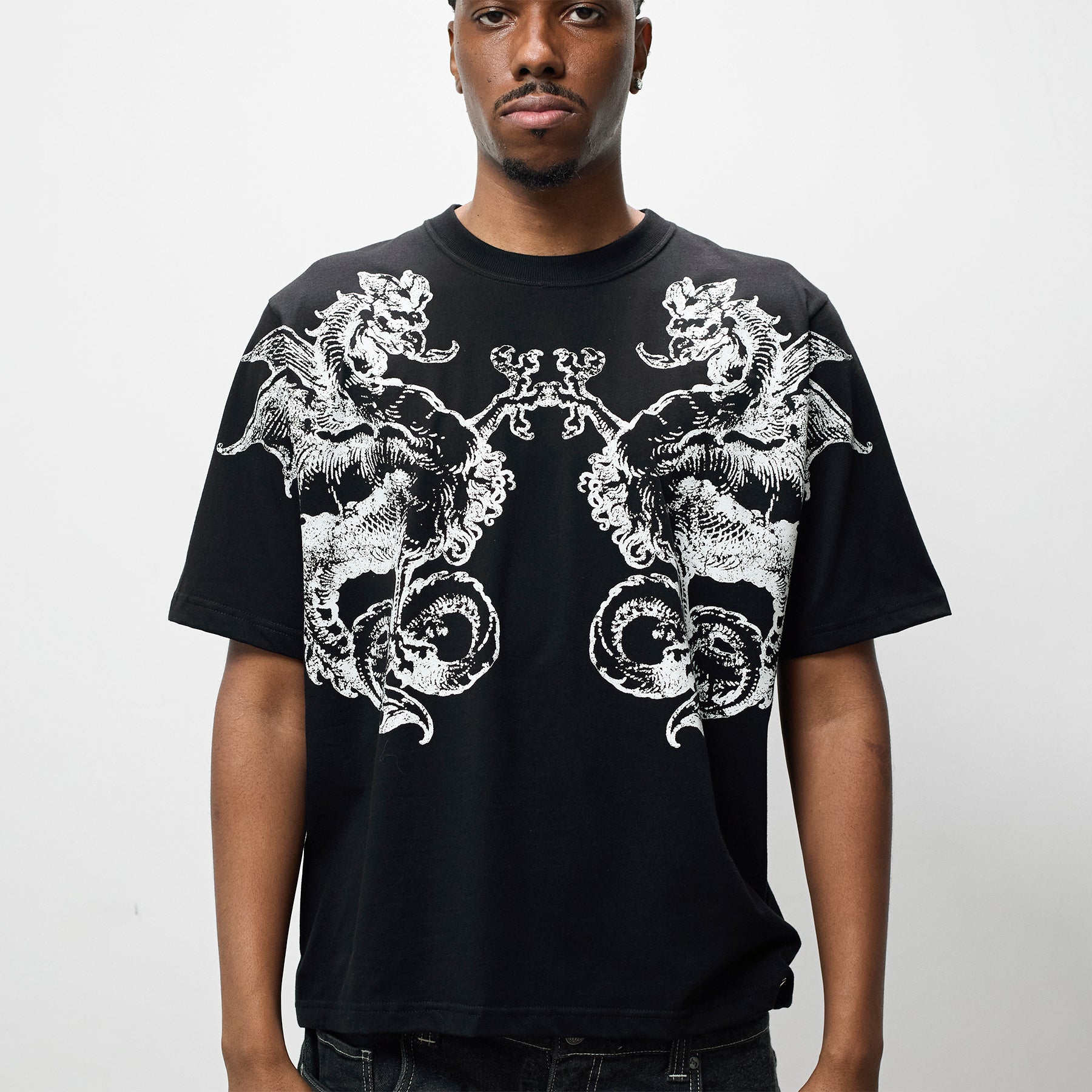 Camiseta “Pente Estendido” Preta