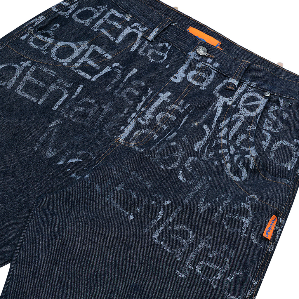 Calça Jeans "Caracteres"