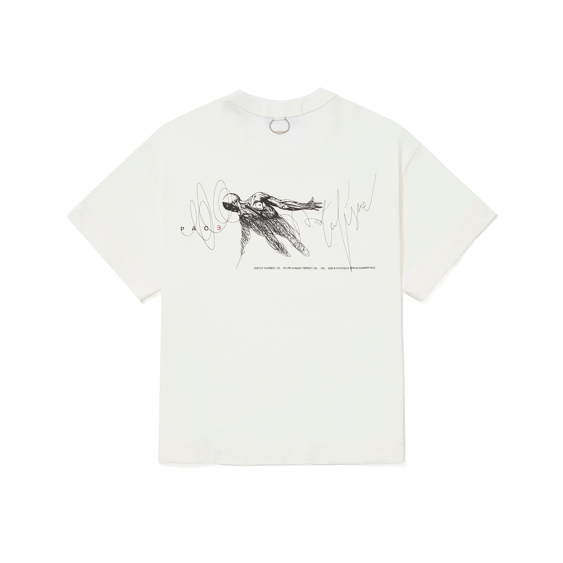 Camiseta “Sketch Yourself” Branca