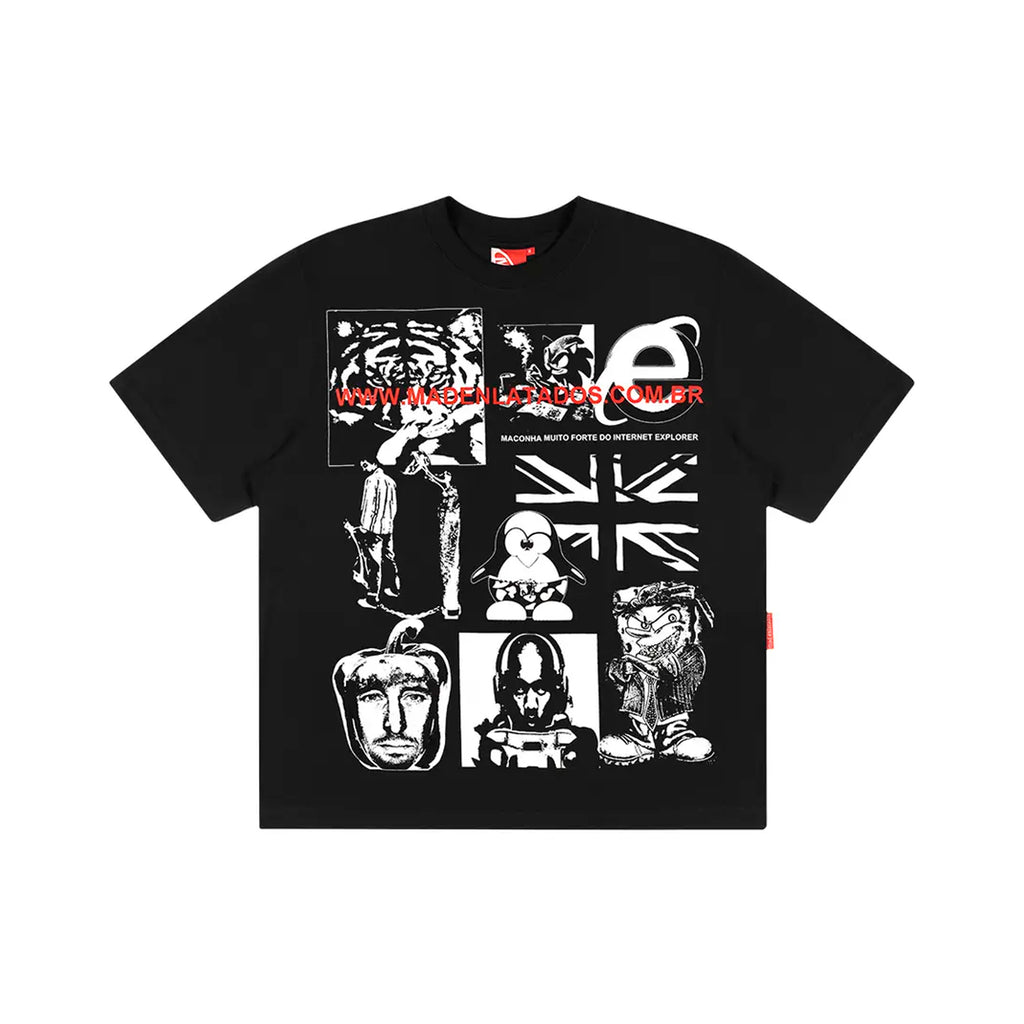 Camiseta “Internet” Preta