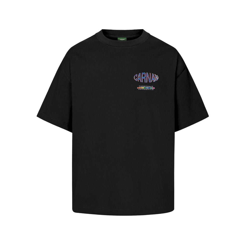 Camiseta “Heat Map” Preta