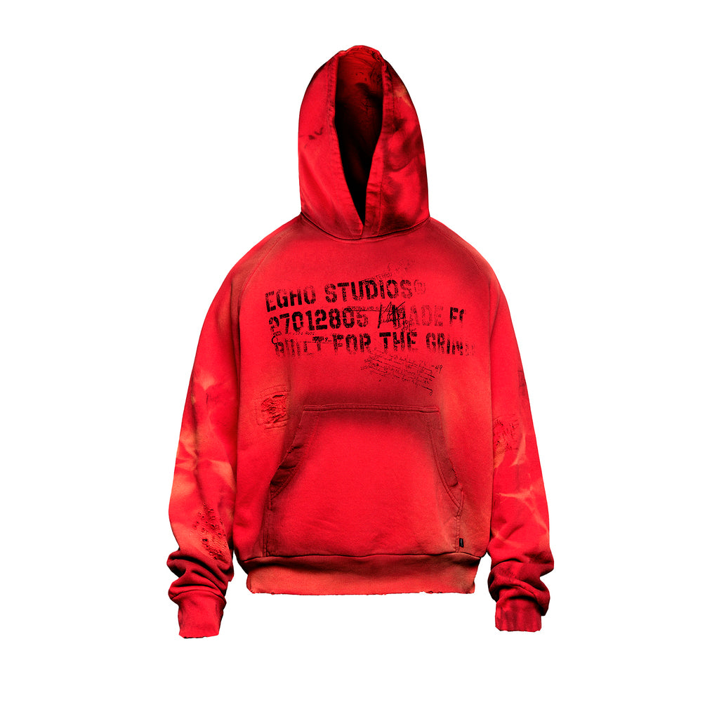 Moletom “Grind” Vermelho - Egho