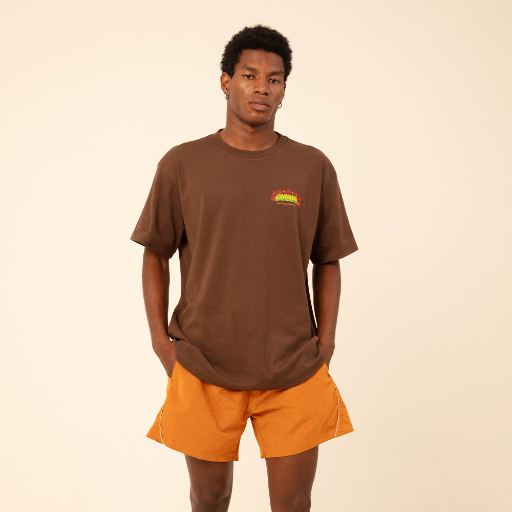 Camiseta “Tropical” Marrom - Carnan