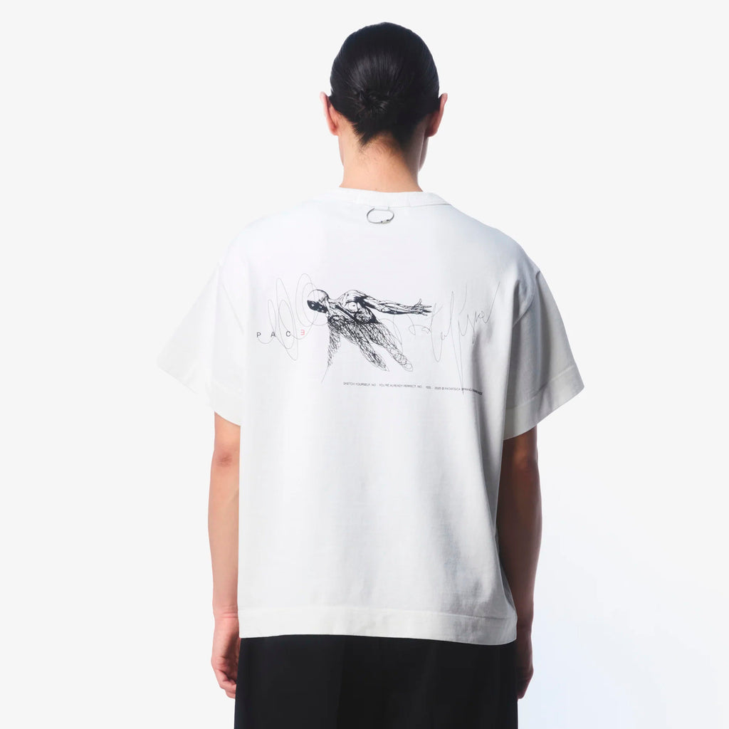 Camiseta “Sketch Yourself” Branca
