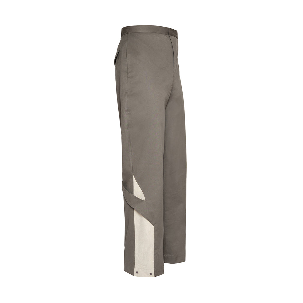 Calça "Askew Tailored" Cinza- Quadro Creations