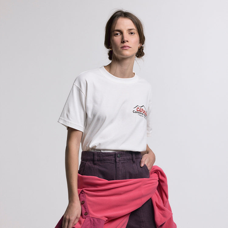 Camiseta “Cyclists” Branca