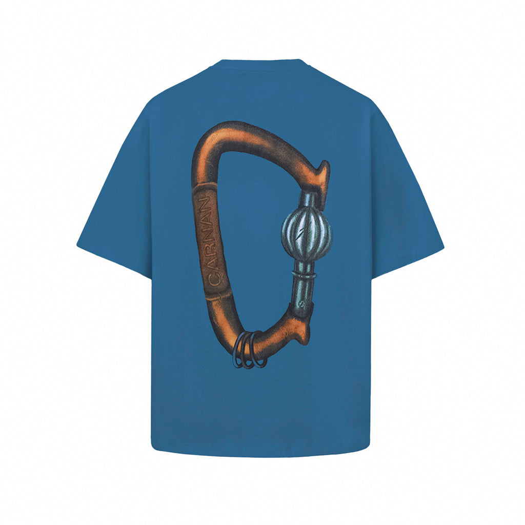 Camiseta “Carabiner” Azul