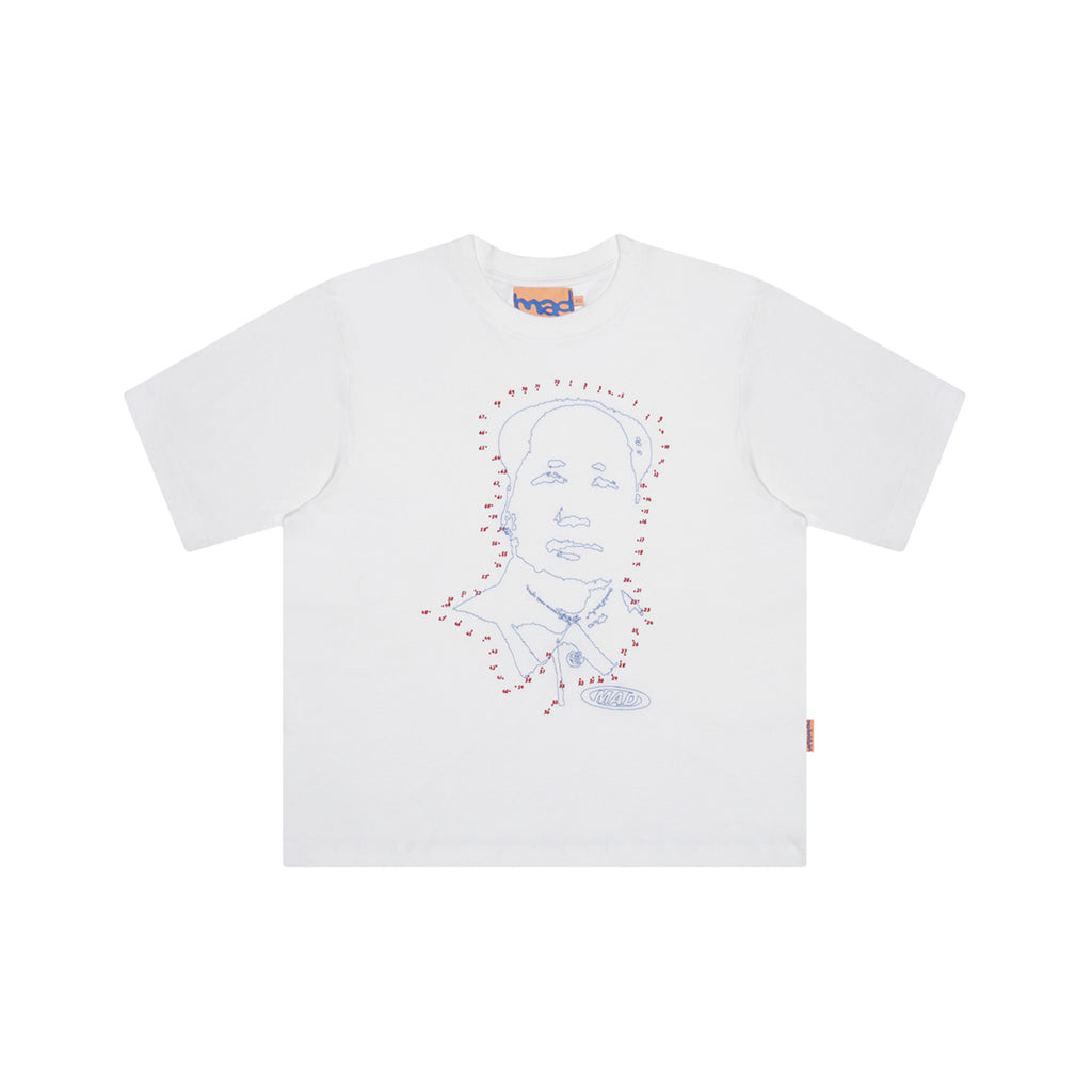 Camiseta "Ligue os Pontos" Branca