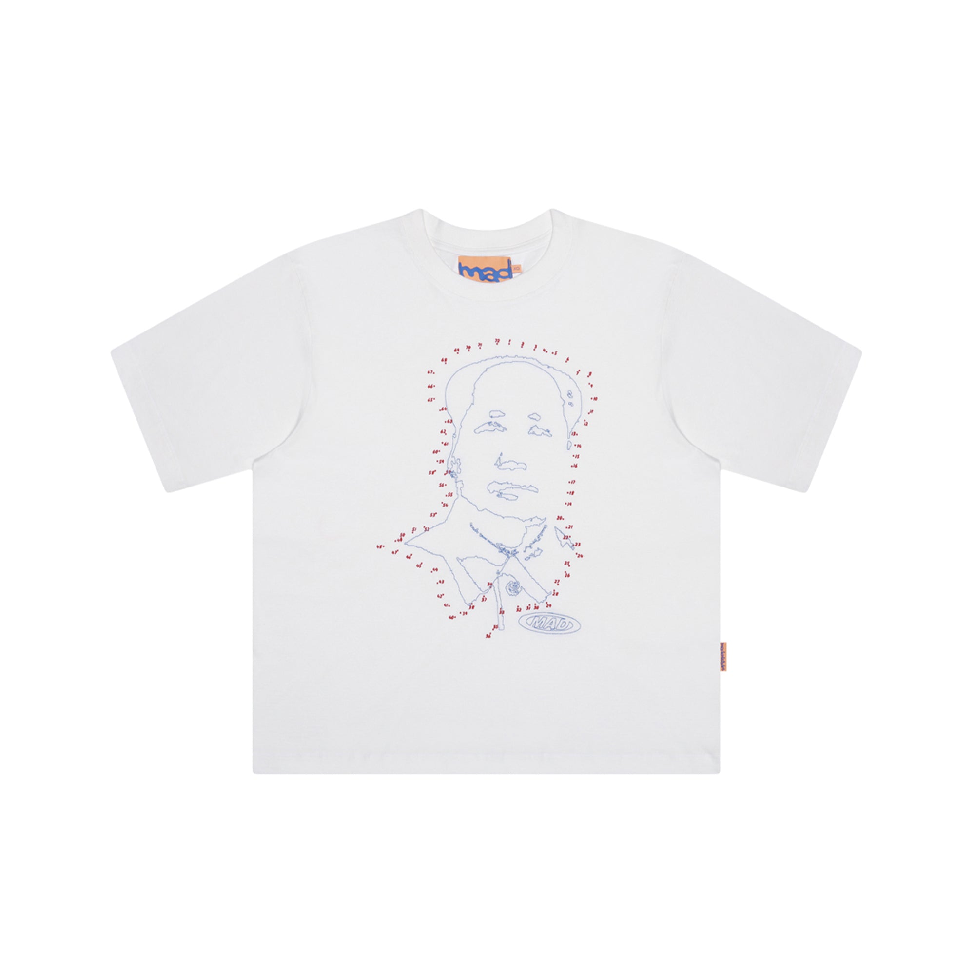 Camiseta "Ligue os Pontos" Branca