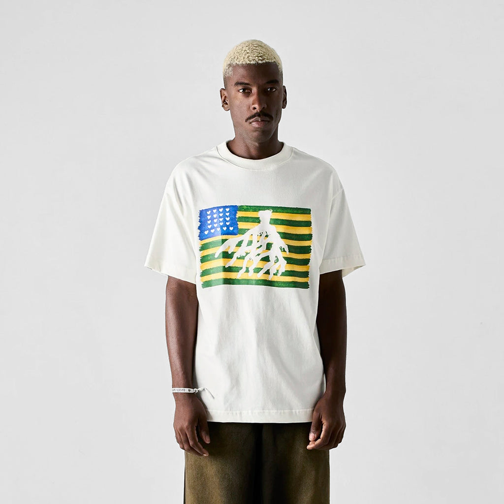 Camiseta “Estados Unidos” Branca