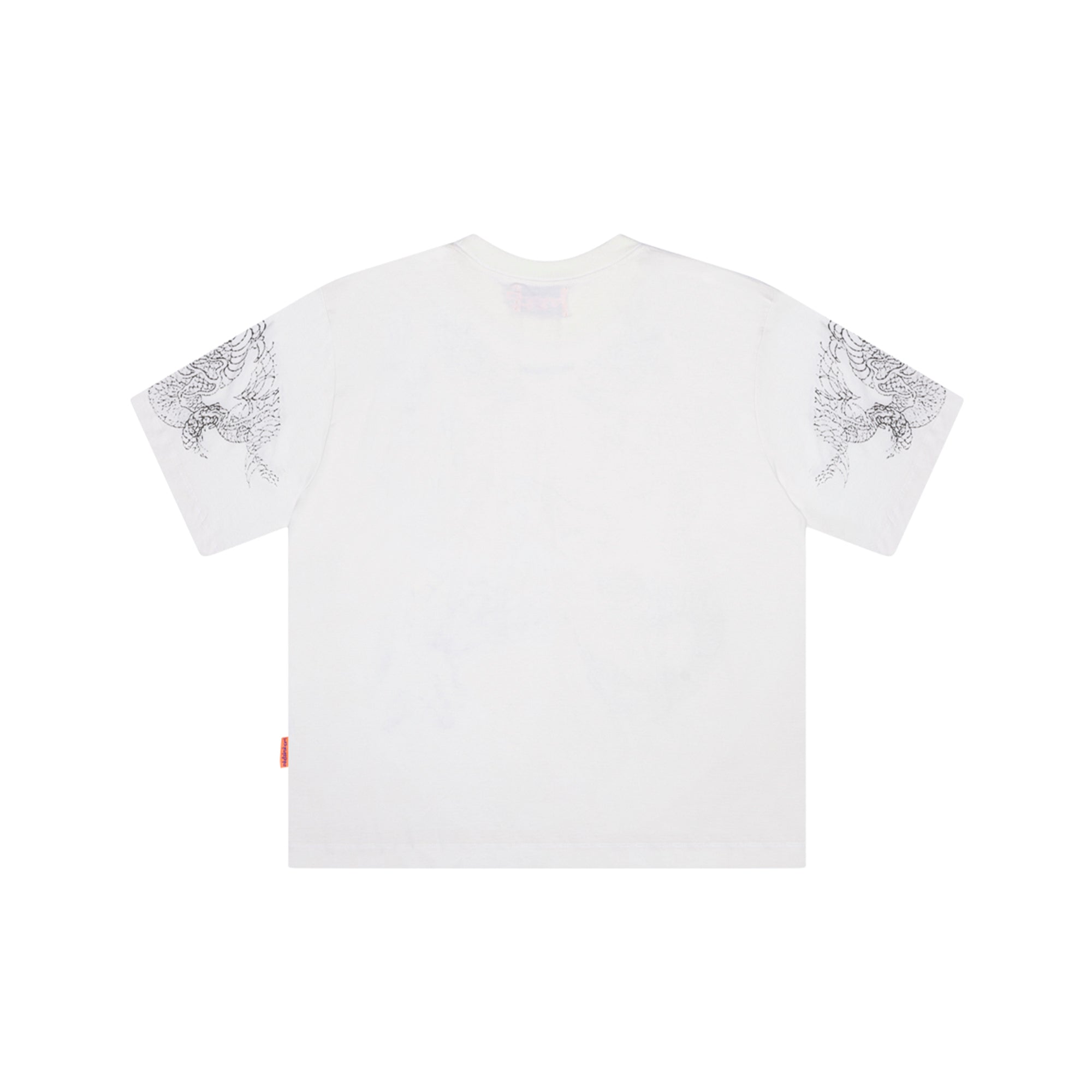 Camiseta "Drag Plate" Branca