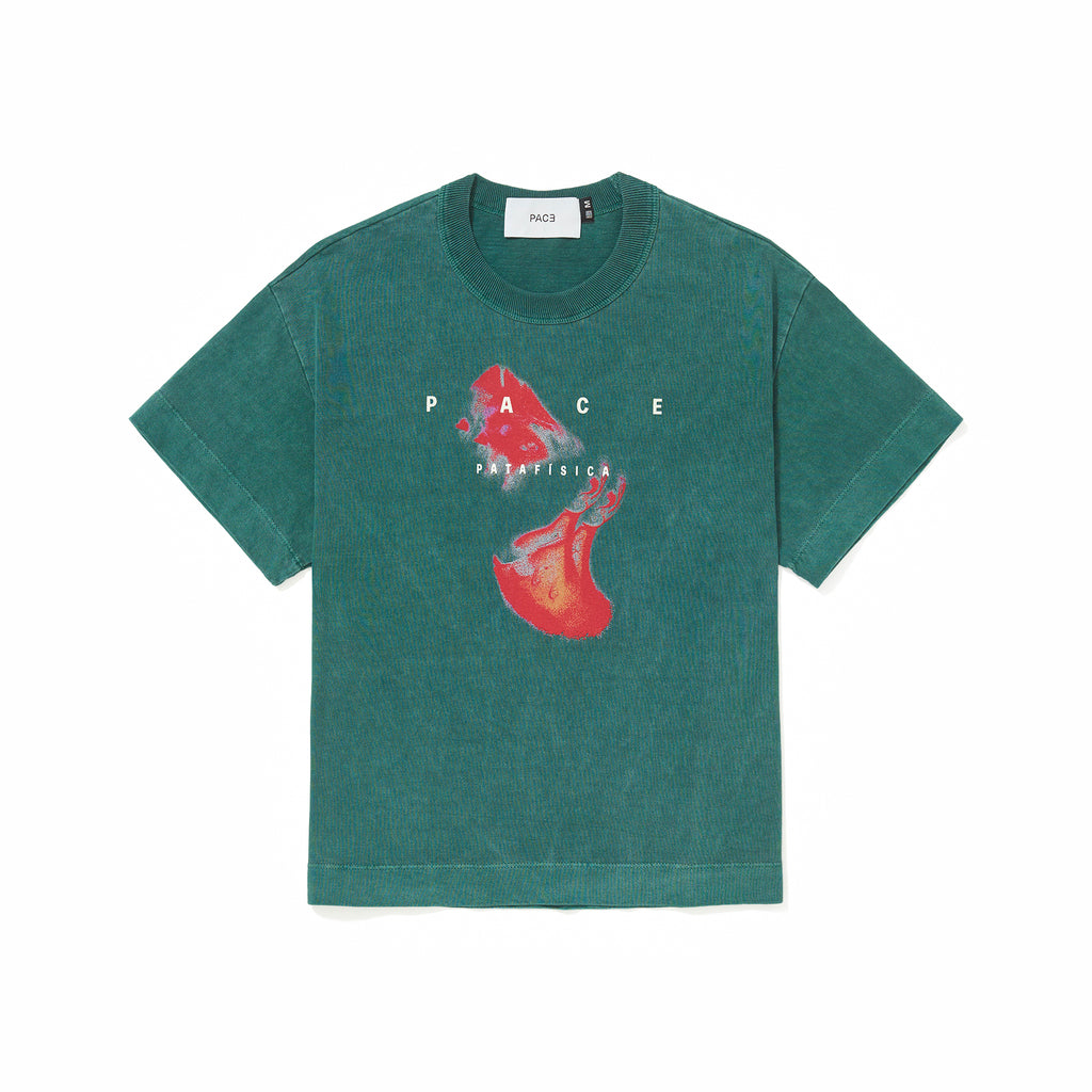 Camiseta “Double Satire” Verde